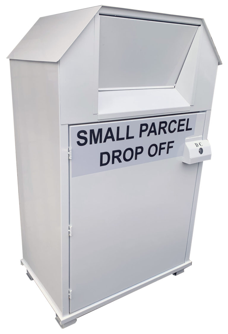 Rangeview Fabricating Parcel Drop Off Bin
